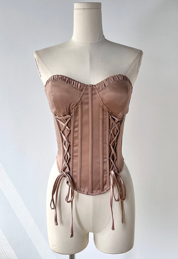 Marron Corset