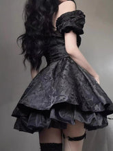 Görseli Galeri görüntüleyiciye yükleyin, Goth Black Elbise
