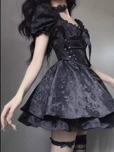 Görseli Galeri görüntüleyiciye yükleyin, Goth Black Elbise
